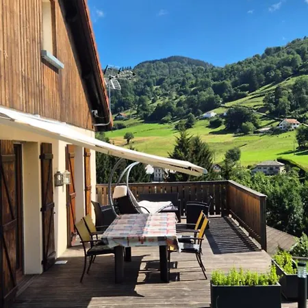 Maison 3 Etoiles Hautes Vosges Vue Directe Sur La Montagne * Cornimont